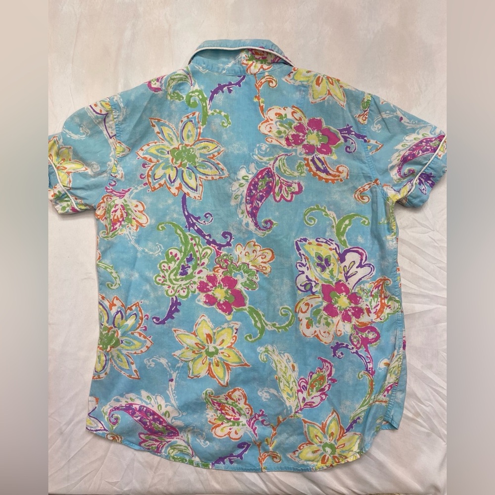 Small Ralph Lauren Multicolor Patterned Set - image 3